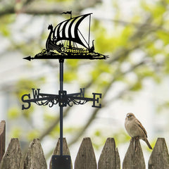 Roof Animal Sailboat Weathervane Metal Wind Vane Indicator