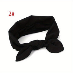 Solid Color Women's Headband Sports Yoga Fitness Sweatband Turban