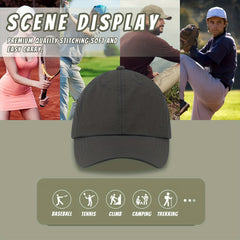 Outdoor Sport Hat Unstructured UPF40 Running Cap Quick Drying Breathable Golf