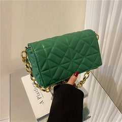 Minimalist Quilted Shoulder Bag All Match Underarm Bag