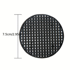 50pcs Flower Pot Hole Mesh Pad Drainage Screens Anti Soil Loss Grid Mat Mesh