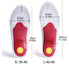 Orthopedic Arch Support Insole Gel Pad Flat Foot Women Men