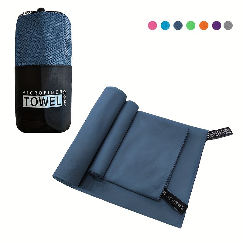 Large Microfiber Towel For Travel Sports Quick Dry Soft Lightweight Gym Towel