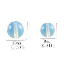 20Pcs Opalin Crystal Round Beads DIY Bracelet Jewelry Accessories
