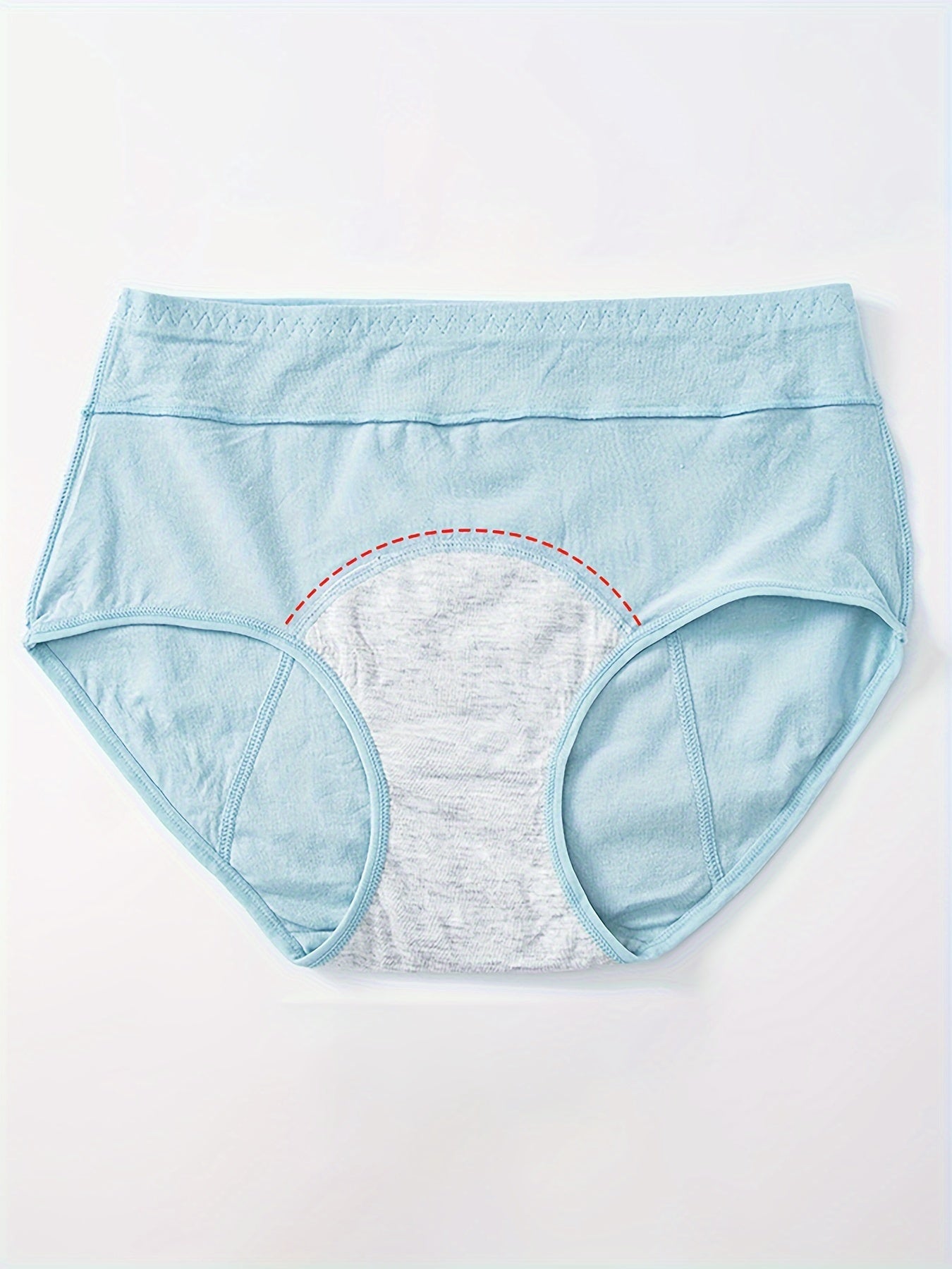 3pcs Period Panties Full Coverage Anti Leak Women's Underwear