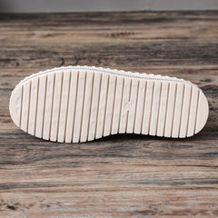 Women's Platform Rhinestone Sneakers Slip On Outdoor Shoes