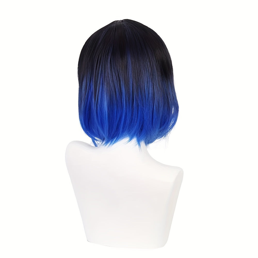 Anime Wig Ghost Unsheathed Teen Hair Cosplay Gradient