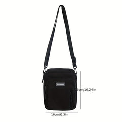Men's Casual Canvas Crossbody Bag Sports Shoulder Bag