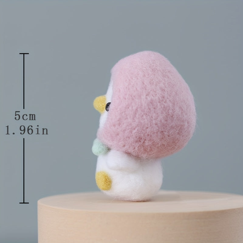 Chicken Wool Felt Doll Kit for Beginners