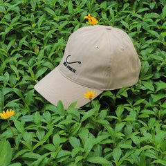 Letter Embroidered Baseball Cap Fishing Hat Breathable Soft Cotton Hat