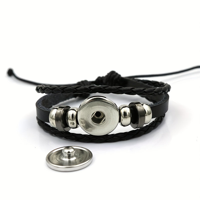 Luminous 12 Constellation Couple Bracelet Multilayer Beaded Braided