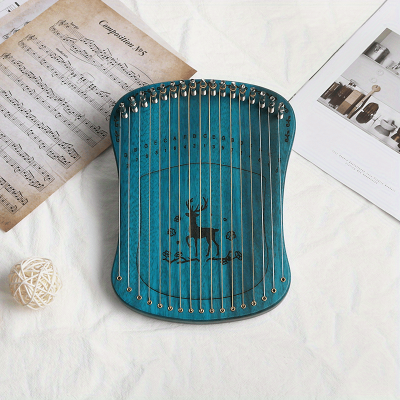 17 String Harpika Lyre Harp: Easy Music Learning