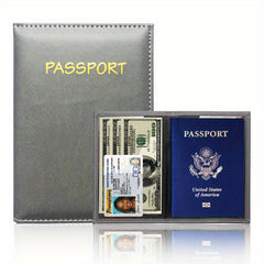 Multifunctional Passport Cover Travel Holder Card Slots Case ID Ticket Money