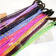 Gradient Braid Hair Ring for Kids