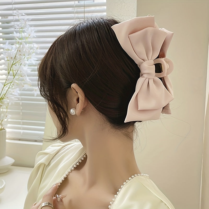 Bow Knot Hair Claw Shark Claw Hair Accessories For Girls Women