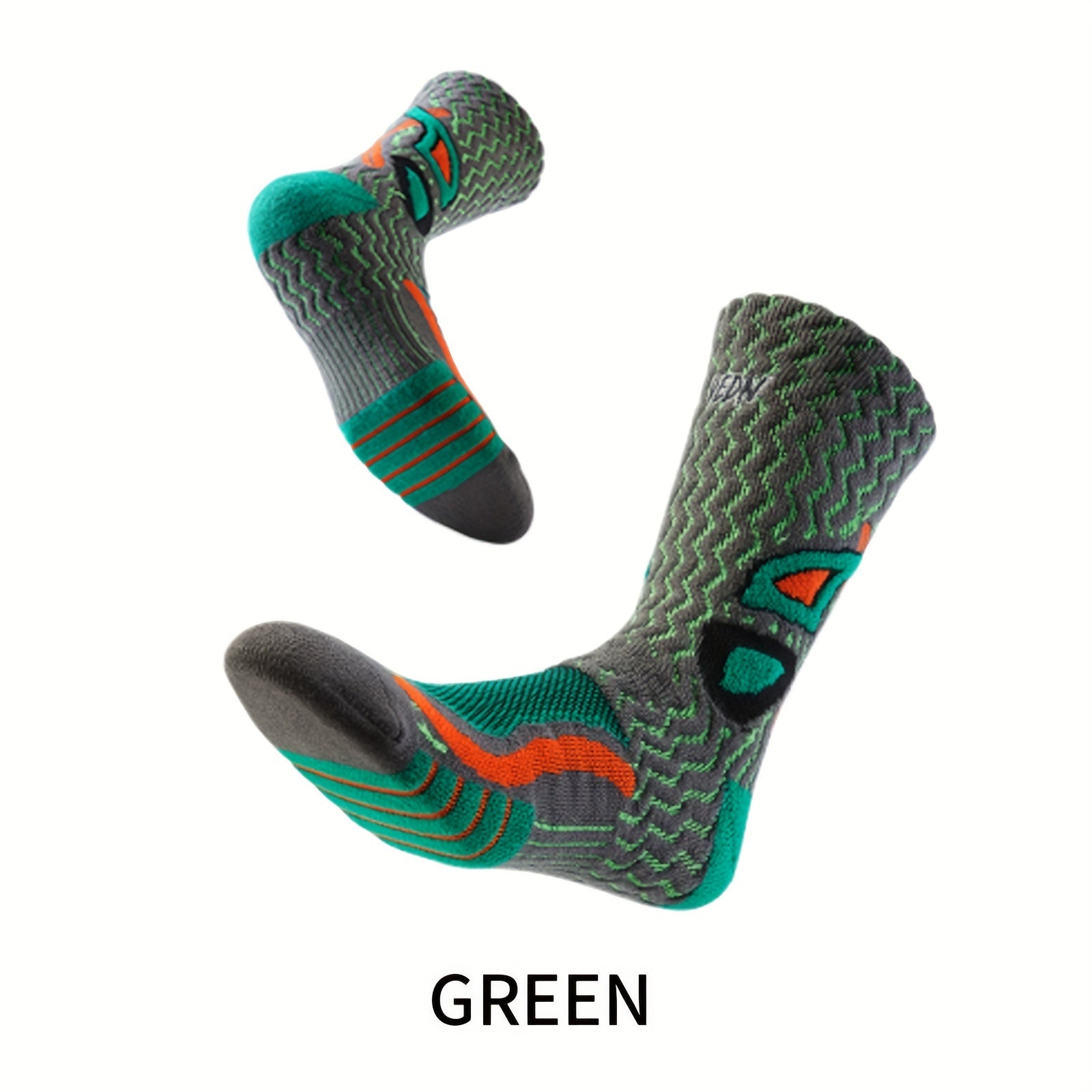 Outdoor Breathable Mid Calf Sport Socks - 1 Pair
