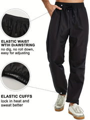 Men's Sauna Sweat Pants for Weight Loss and Comfort