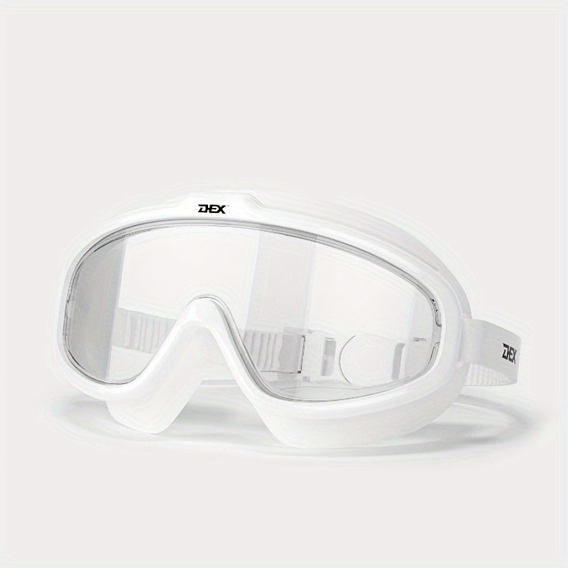 Large Frame Swim Goggles Waterproof Anti-fog High Definition Glasses