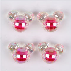 10pcs 16mm Faceted Acrylic Colored Beads DIY Necklace Bracelet Key Chain