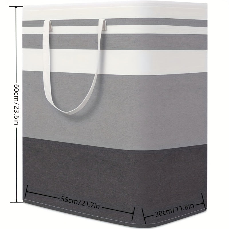 Large Waterproof Laundry Basket Collapsible Tall Clothes Hamper