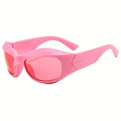 Steampunk Style Y2K Sunglasses Men's Cycling Sports Sunglasses