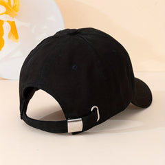 Flag Embroidery Baseball Cap Solid Sun Hat Unisex Golf Dad