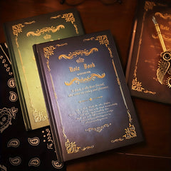 Magic Notebook Hardcover Lined Diary A5 Retro Writing Rules Magic Diary 240 Page