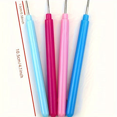 4pcs Paper Quilling Tools Slotted Kit Rolling Curling Needle Pen Rose