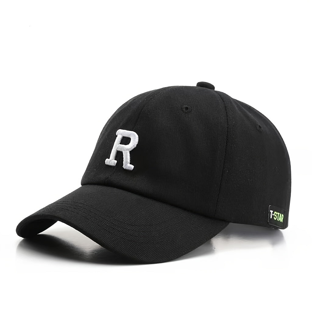 Embroidery Baseball Cap Solid Cotton Sports Hat Woman Dad Hats Man Unisex Footba