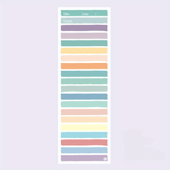 50 Sheets Student Notepad with Horizontal Lines and Grids Sticky Notes