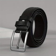 Stylish Pin Buckle Men's Belt for Young Men