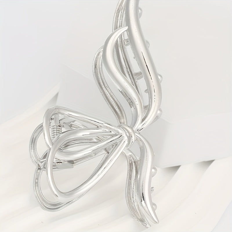 Alloy Bowknot Shark Claw Hair Accessory