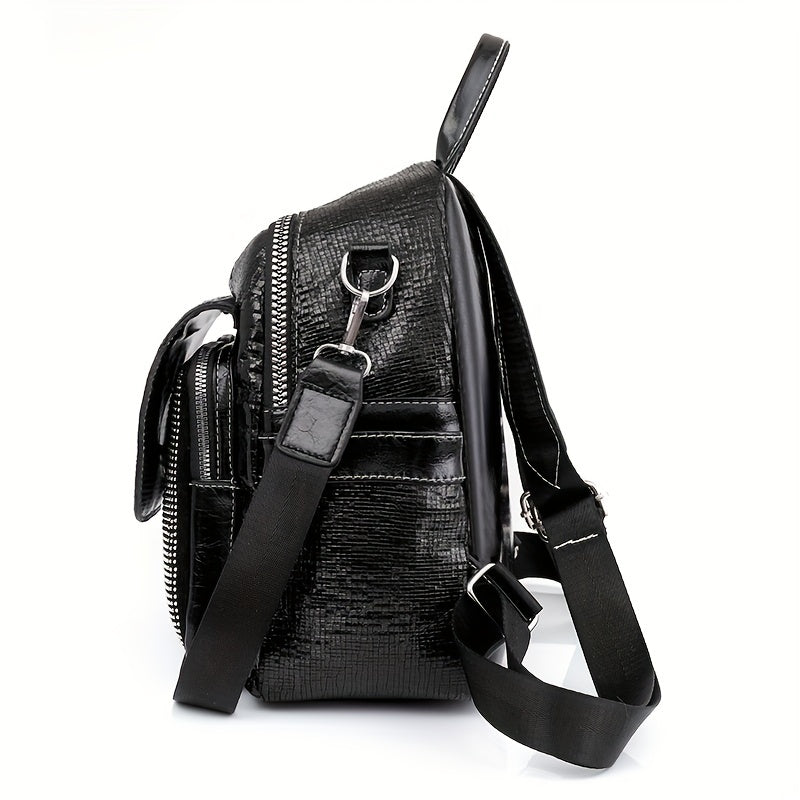 Y2K Rhinestone Backpack Purse Studded Crossbody Bag for Women