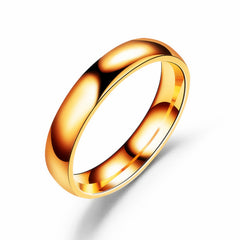 Stainless Steel High Polish Wedding Band Ring