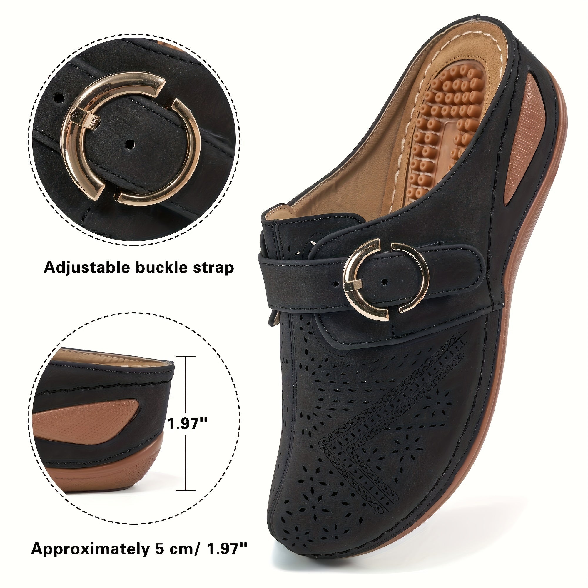 Women's Wedge Clogs Hollow Out Sandals