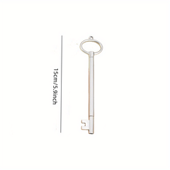 Key Shape 0.5mm Gel Pen Cartoon Learning Office Vintage Signature Pen