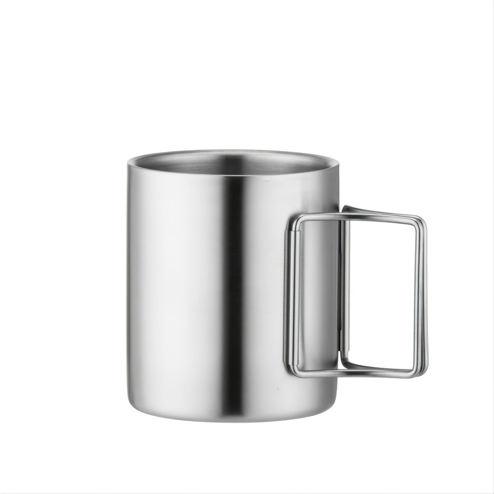 Portable Stainless Steel Water Cup - 200ml/300ml/400ml