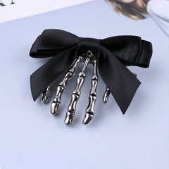 Halloween Ghost Hand Bone Hair Clip Punk Women Girl's Accessories
