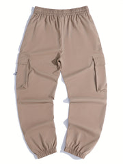 Men's Cargo Pants With Pockets Loose Overalls