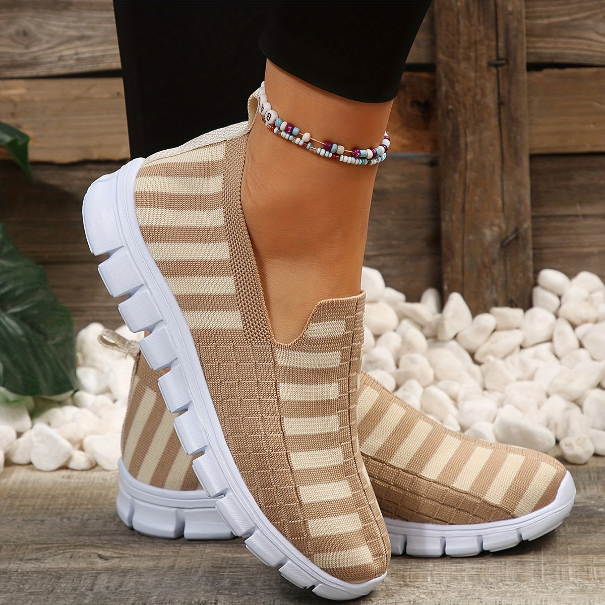 Women's Mesh Breathable Running Shoes Lightweight Travel Sneakers