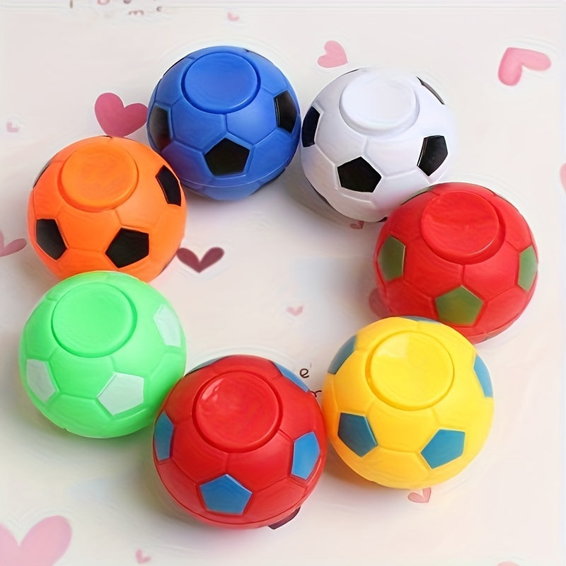 Large Football Fingertip Spinner Decompression Toy