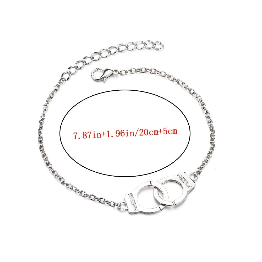 Avant-garde Handcuffs Anklets Ankle Bracelets Circle Bracelet