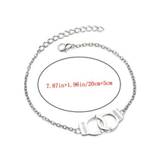 Avant-garde Handcuffs Anklets Ankle Bracelets Circle Bracelet