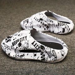 Men's Astronaut Comfy Slides Non Slip Slippers Indoor Outdoor