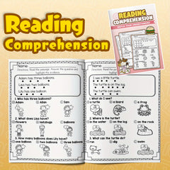 Engaging Kids Reading Workbook with Activities & Passages