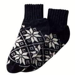 Geometric Pattern Socks Women's Mid Tube Stockings