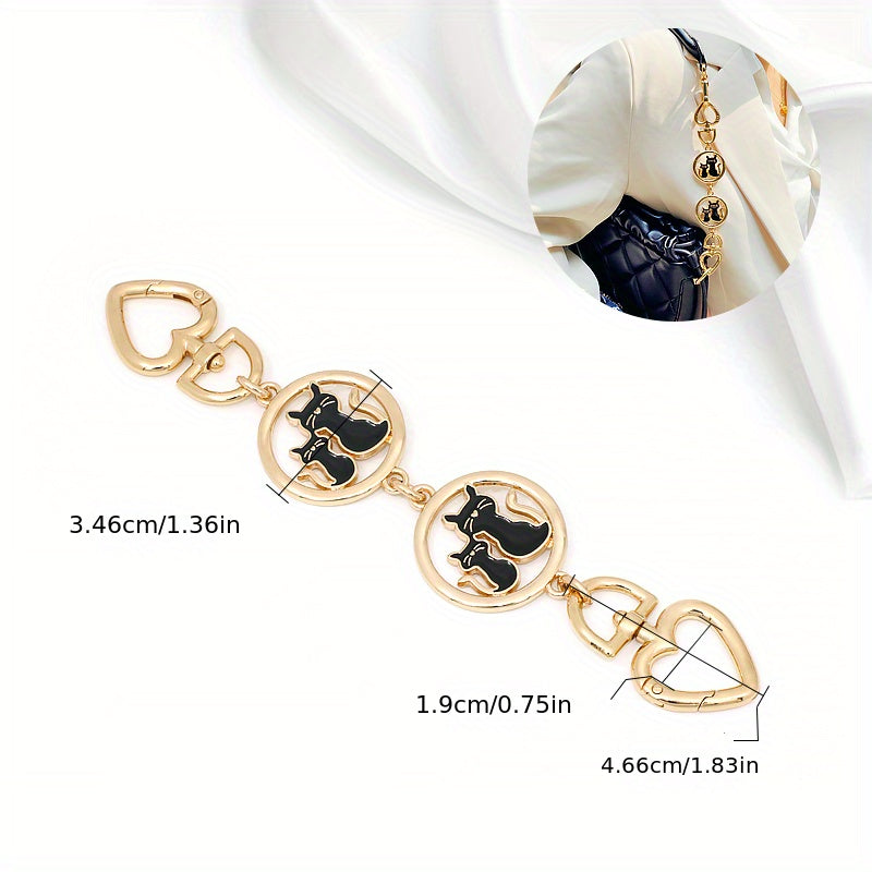 Golden Bag Extension Chain Men's Accessories
