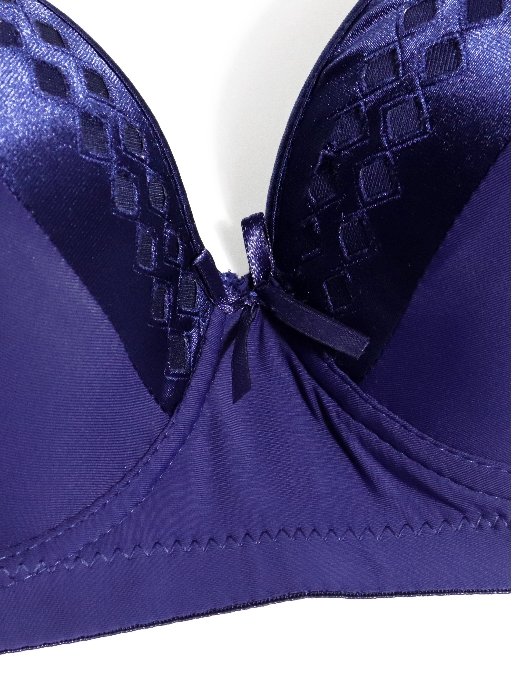  Bow Push Up Solid Bra Women's Sexy Bralette