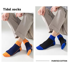 Men's Crew Socks Breathable Comfy Casual Unisex Outdoor All Seasons Wearing