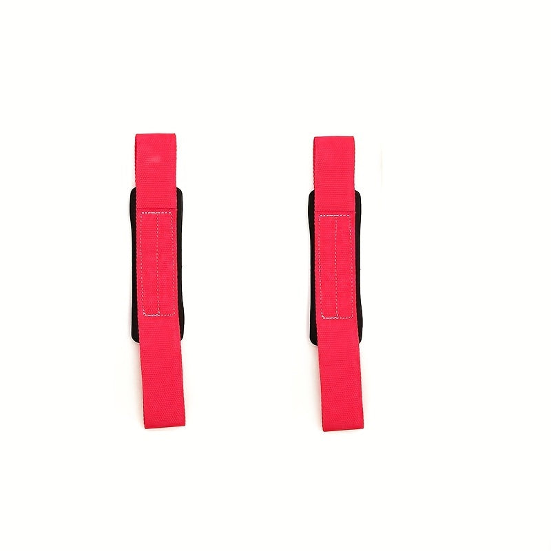 2pcs Non Slip Fitness Wrist Straps Barbell Lifting Wristband